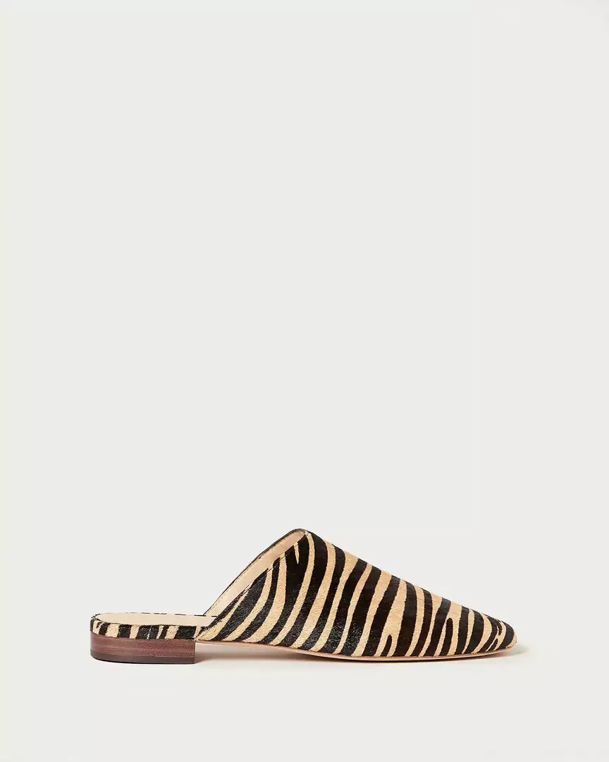 Loeffler Randall Jori Zebra Flat Mule 4 Loeffler Randall Jori Zebra Flat Mule