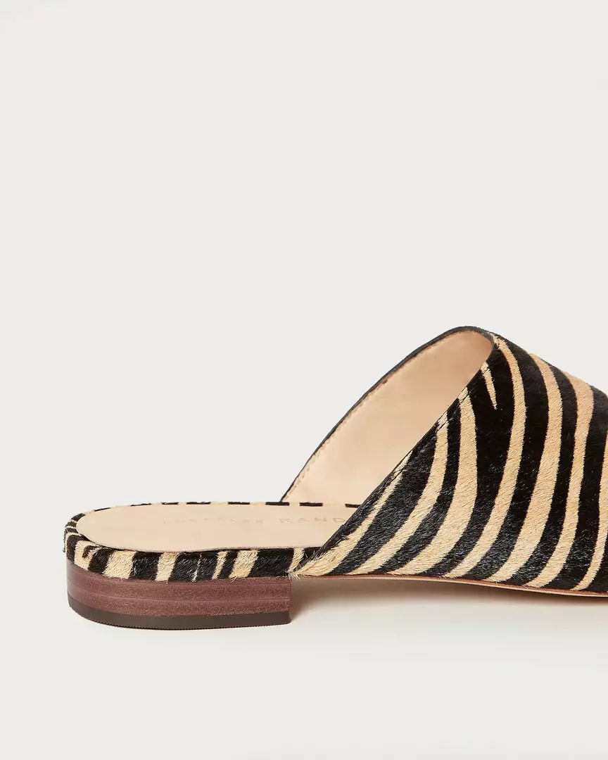 Loeffler Randall Jori Zebra Flat Mule 6 Loeffler Randall Jori Zebra Flat Mule