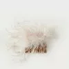 Loeffler Randall Josie Oyster Feather Hair Comb New Arrivals