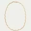 Loeffler Randall Karolina Gold Scalloped Necklace Accessories