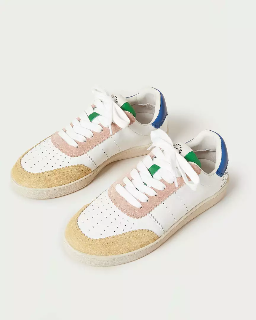 Loeffler Randall Keeley White/Rainbow Sneaker New Arrivals 6 Loeffler Randall Keeley White/Rainbow Sneaker New Arrivals