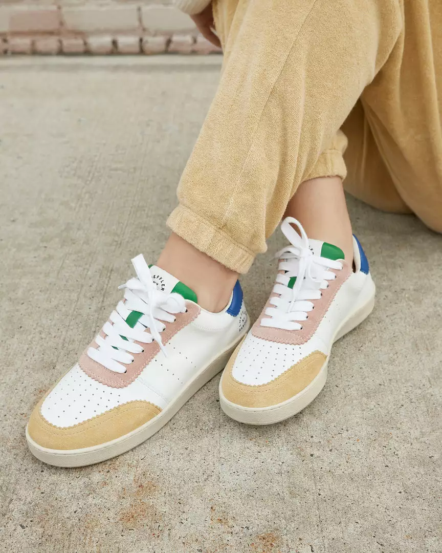 Loeffler Randall Keeley White/Rainbow Sneaker New Arrivals 7 Loeffler Randall Keeley White/Rainbow Sneaker New Arrivals