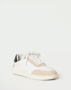 Loeffler Randall Keeley White/Ecru/Black Sneaker