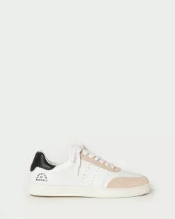 Loeffler Randall Keeley White/Ecru/Black Sneaker