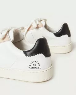 Loeffler Randall Keeley White/Ecru/Black Sneaker 10 Loeffler Randall Keeley White/Ecru/Black Sneaker