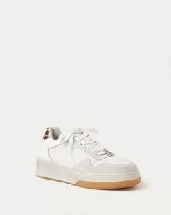 Loeffler Randall Keira Leopard/Cement Low Top Sneaker Sale