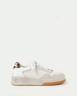 Loeffler Randall Keira Leopard/Cement Low Top Sneaker Sale
