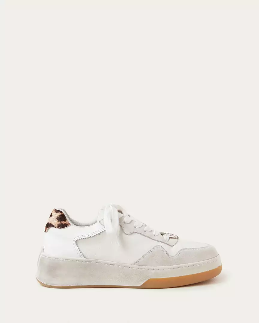 Loeffler Randall Keira Leopard/Cement Low Top Sneaker Sale 4 Loeffler Randall Keira Leopard/Cement Low Top Sneaker Sale