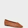 Loeffler Randall Landry Timber Brown Woven Flat New Arrivals