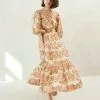 Loeffler Randall New Arrivals Laramie Multi Floral Tiered Skirt 2 Loeffler Randall New Arrivals Laramie Multi Floral Tiered Skirt