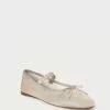 Loeffler Randall Sale Leonie Crinkle Champagne Ballet Flat 1 Loeffler Randall Sale Leonie Crinkle Champagne Ballet Flat