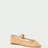 Loeffler Randall New Arrivals Leonie Caramel Ballet Flat