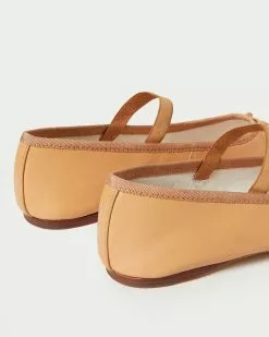 Loeffler Randall New Arrivals Leonie Caramel Ballet Flat