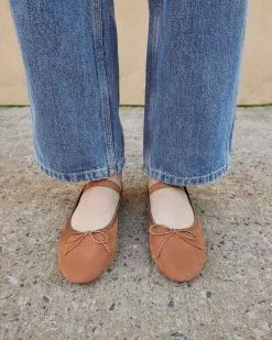 Loeffler Randall New Arrivals Leonie Cacao Ballet Flat