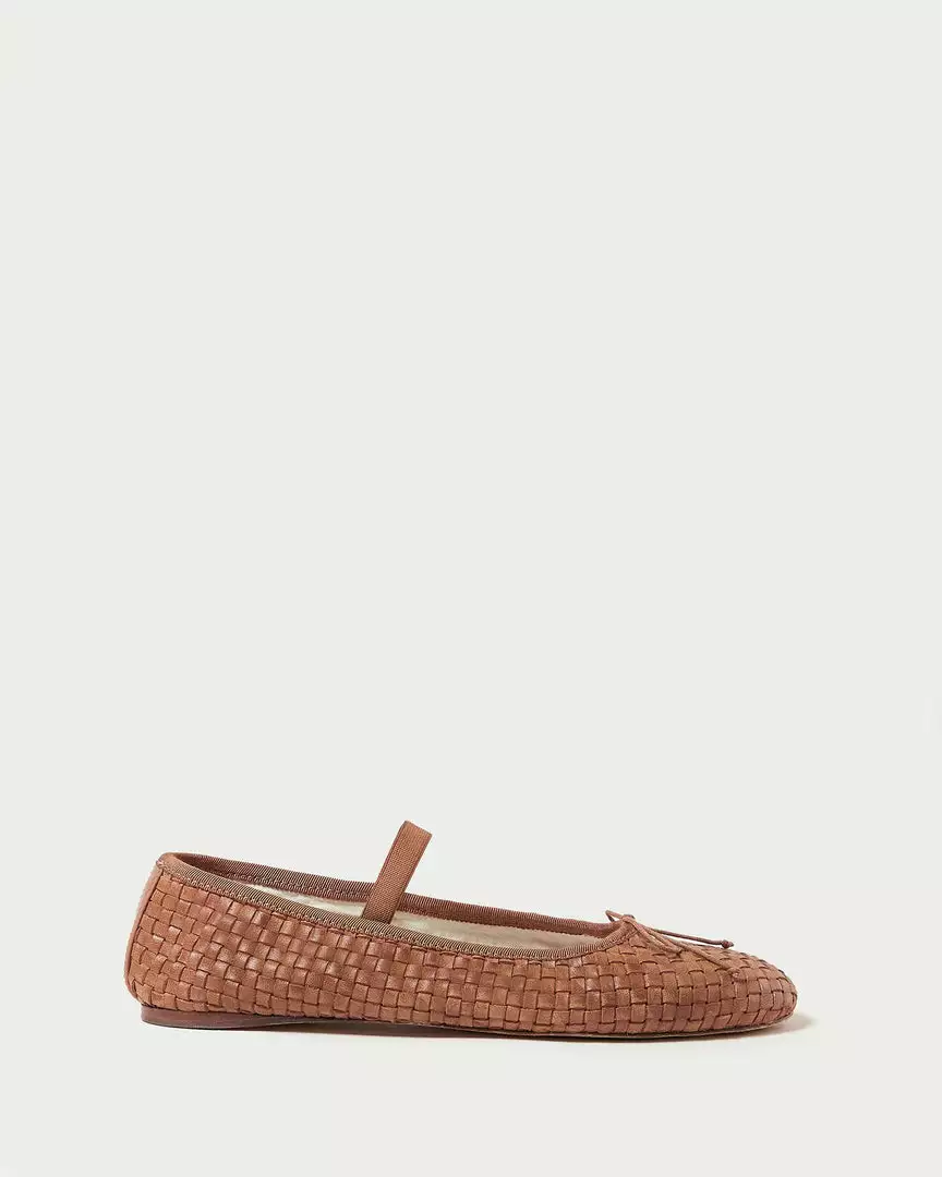 Loeffler Randall Leonie Timber Brown Ballet Flat Footwear 4 Loeffler Randall Leonie Timber Brown Ballet Flat Footwear