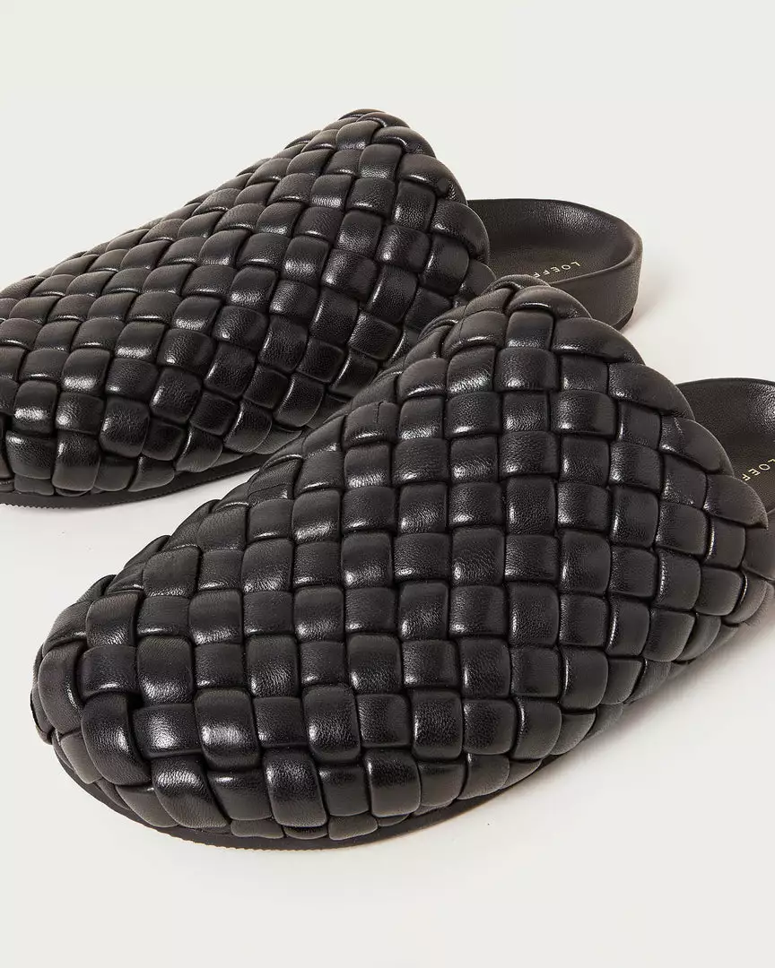 Loeffler Randall Sale Levi Black Woven Slide 6 Loeffler Randall Sale Levi Black Woven Slide