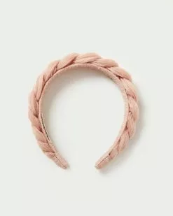Loeffler Randall Lilac Beauty Braided Headband
