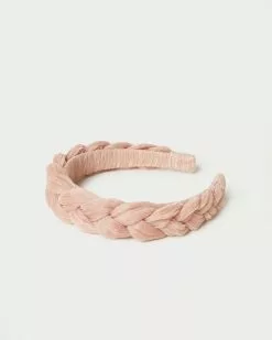 Loeffler Randall Lilac Beauty Braided Headband