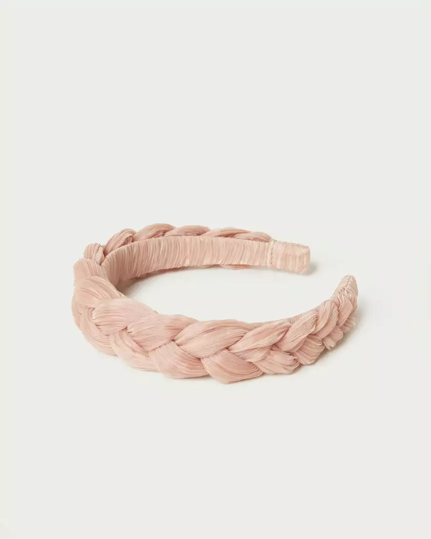 Loeffler Randall Lilac Beauty Braided Headband 4 Loeffler Randall Lilac Beauty Braided Headband