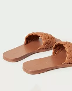 Loeffler Randall Lorainne Cognac Woven Leather Sandal 10 Loeffler Randall Lorainne Cognac Woven Leather Sandal