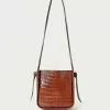 Loeffler Randall Mackenzie Mid Brown Crossbody Tote