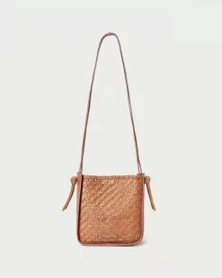 Loeffler Randall Mackenzie Timber Brown Crossbody Tote Best Sellers