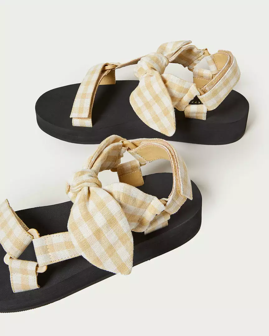 Loeffler Randall Maisie Hay Gingham Sport Sandal 6 Loeffler Randall Maisie Hay Gingham Sport Sandal