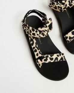 Loeffler Randall Footwear Maisie Leopard Sport Sandal