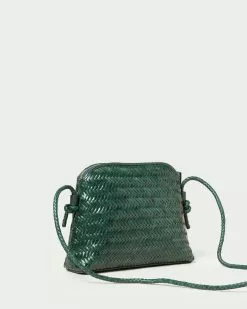 Loeffler Randall Mallory Forest Woven Crossbody New Arrivals