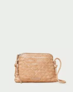Loeffler Randall Mallory Natural Woven Crossbody New Arrivals