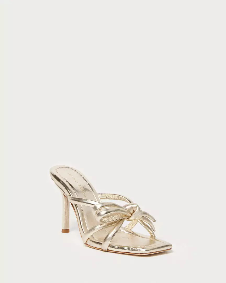 Loeffler Randall New Arrivals Margi Champagne Bow Heel 3 Loeffler Randall New Arrivals Margi Champagne Bow Heel