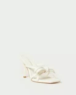 Loeffler Randall Margi Optic White Bow Heel New Arrivals