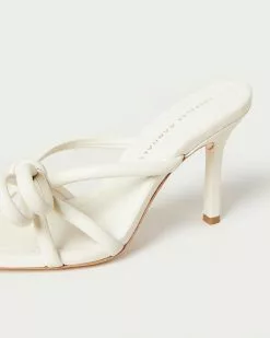 Loeffler Randall Margi Optic White Bow Heel New Arrivals