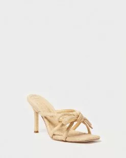 Loeffler Randall Margi Natural Bow Heel New Arrivals
