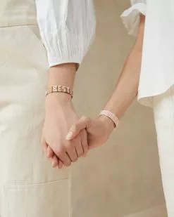Loeffler Randall Mayan Hands Blush Bestie Bracelet