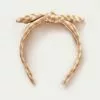 Loeffler Randall Meadow Amber Gingham Bow Headband Sale
