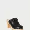 Loeffler Randall New Arrivals Merrill Black Heeled Braid Clog