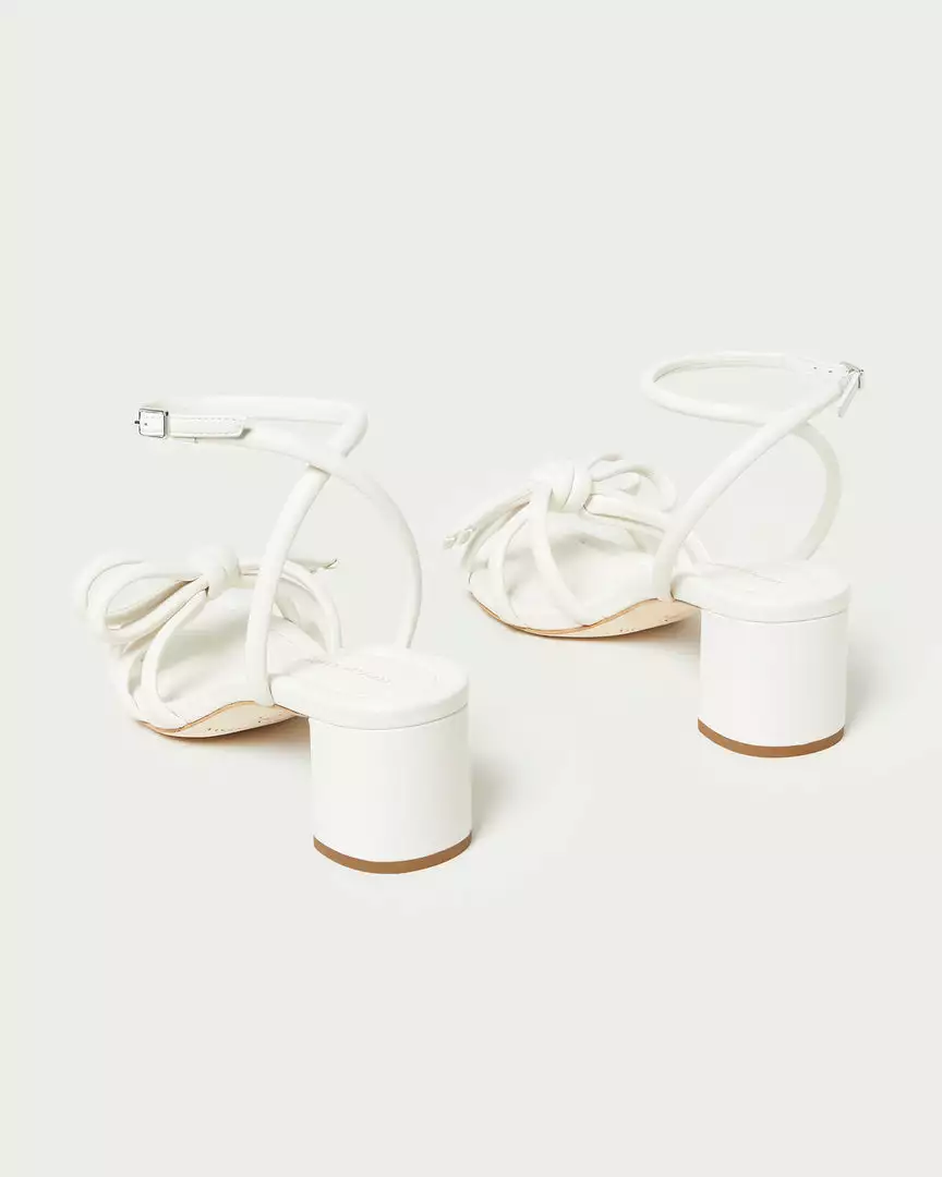 Loeffler Randall Mikel White Bow Mid-Heel Sandal New Arrivals 6 Loeffler Randall Mikel White Bow Mid-Heel Sandal New Arrivals