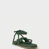Loeffler Randall New Arrivals Moriah Dark Green Rope Sandal