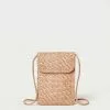 Loeffler Randall Nora Natural Woven Phone Crossbody 1 Loeffler Randall Nora Natural Woven Phone Crossbody