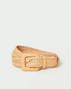 Loeffler Randall Oliver Honey Thin Belt New Arrivals