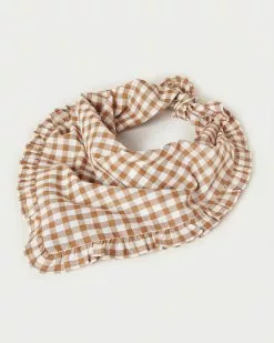 Loeffler Randall Sale Palmer Brown Ruffle Edge Bandana