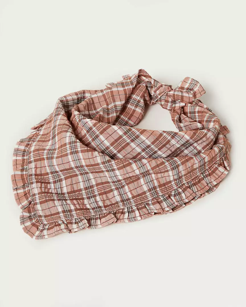 Loeffler Randall Palmer Plaid Ruffle Edge Bandana New Arrivals 3 Loeffler Randall Palmer Plaid Ruffle Edge Bandana New Arrivals