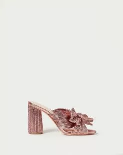 Loeffler Randall Penny Rose Pleated Bow Heel