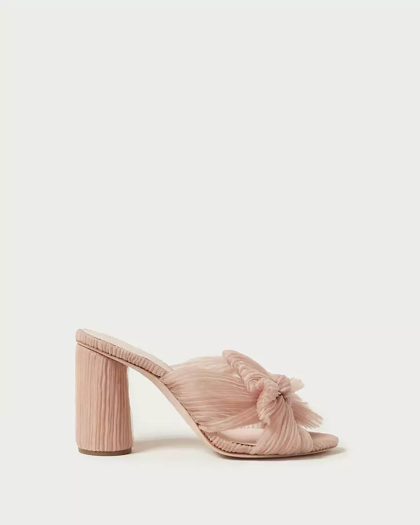 Loeffler Randall Penny Beauty Pleated Bow Heel 4 Loeffler Randall Penny Beauty Pleated Bow Heel