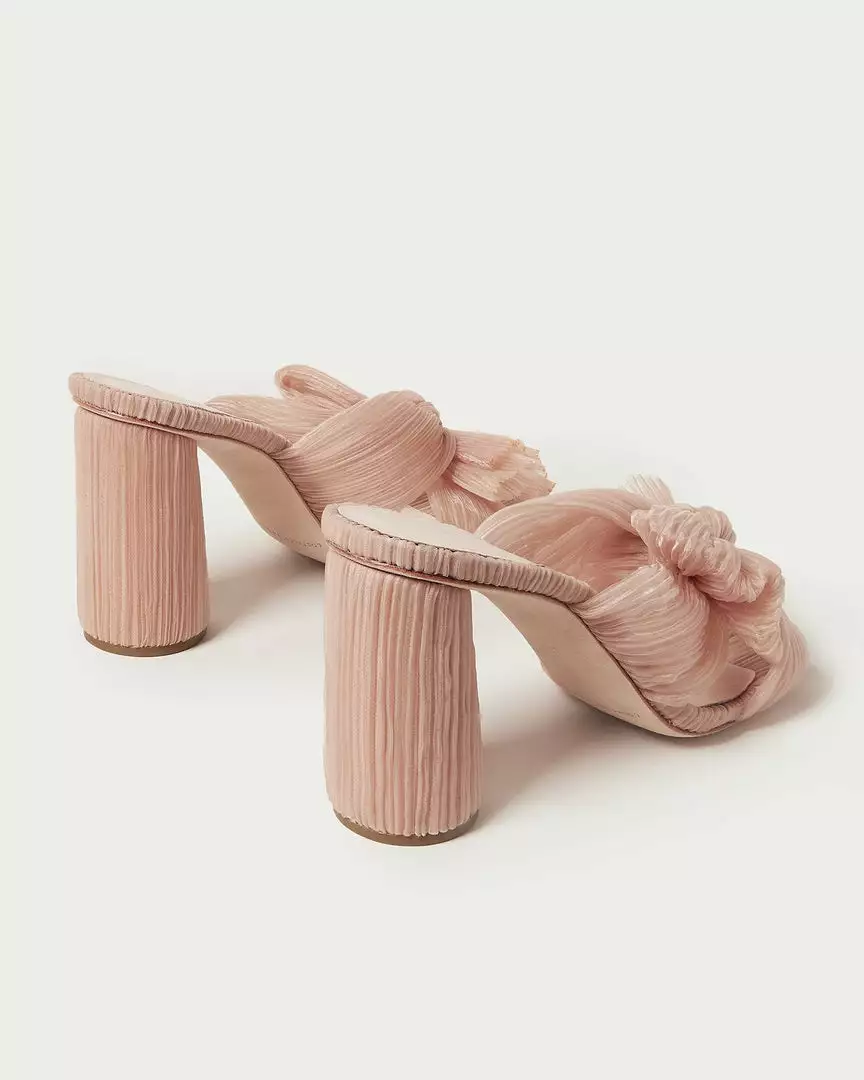 Loeffler Randall Penny Beauty Pleated Bow Heel 6 Loeffler Randall Penny Beauty Pleated Bow Heel
