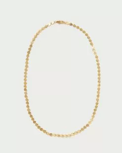 Loeffler Randall Percy Gold Heart Link Necklace
