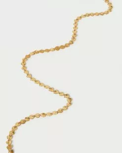 Loeffler Randall Percy Gold Heart Link Necklace