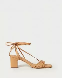 Loeffler Randall New Arrivals Prisca Dune Strappy Wrap Heel