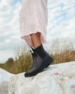 Loeffler Randall Raquel Black Pull-On Boot